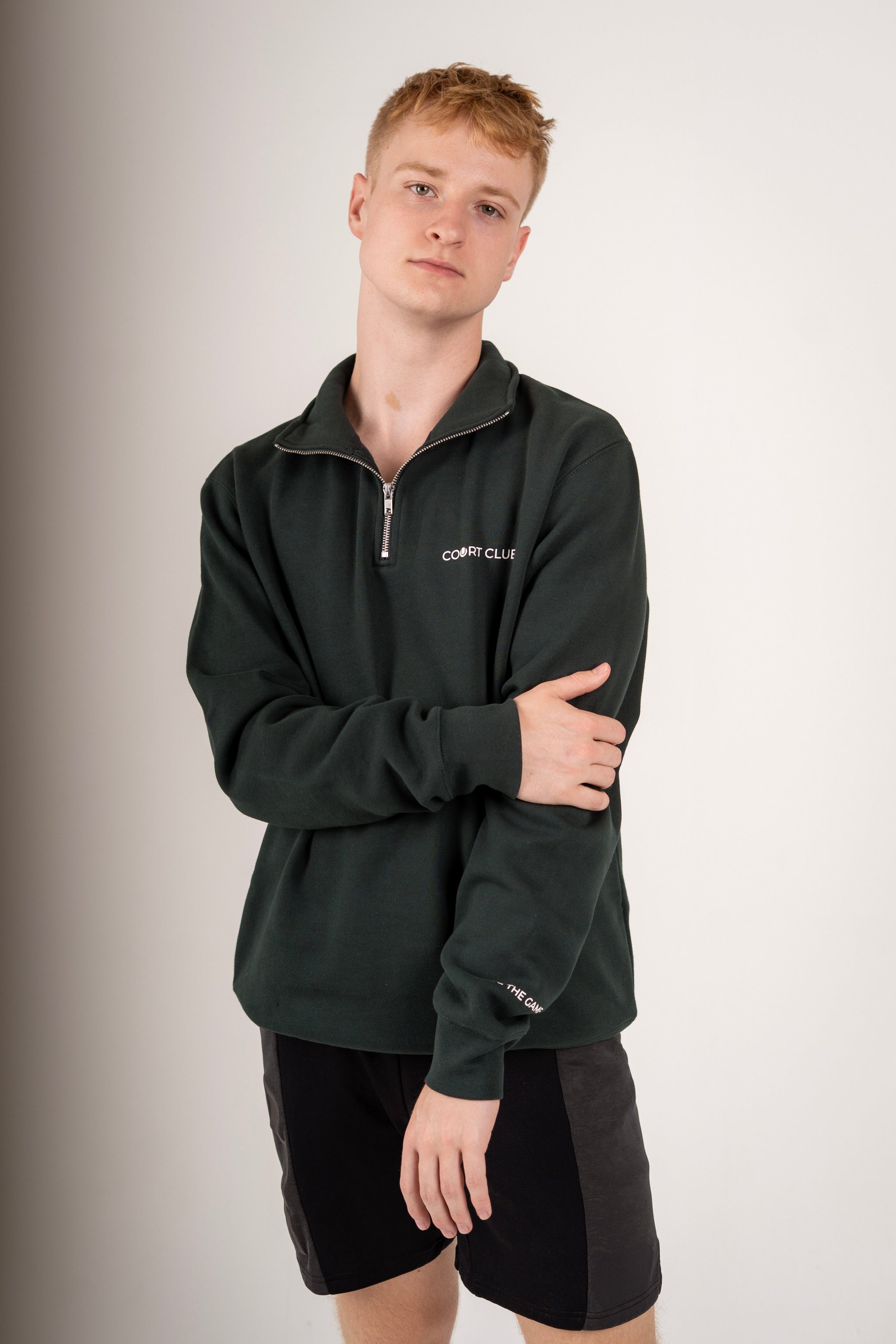 The Court Club 1/4 Zip Men's
