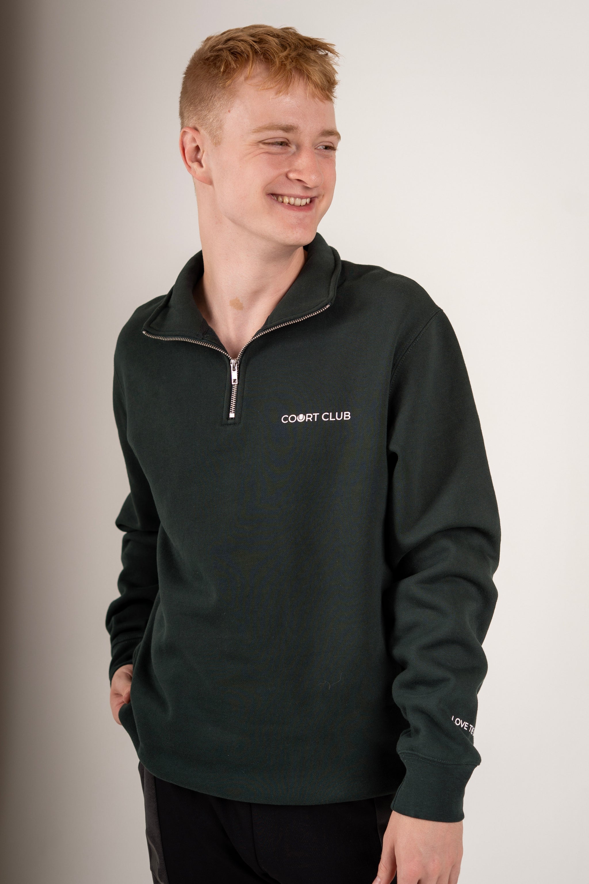 The Court Club 1/4 Zip Men's